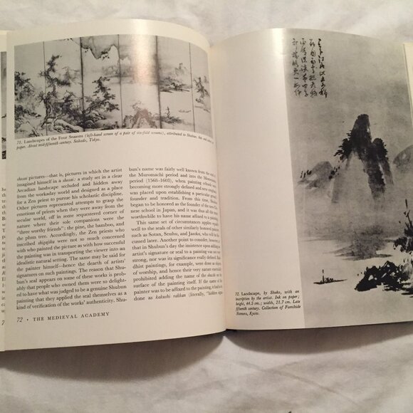 Japanese Ink Painting: Shubun to Sesshu, Ichimatsu Tanaka 1972 FIRST PRINT HC DJ - Picture 9 of 12